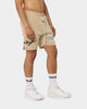 Carré Automobile Sweat Shorts Stone