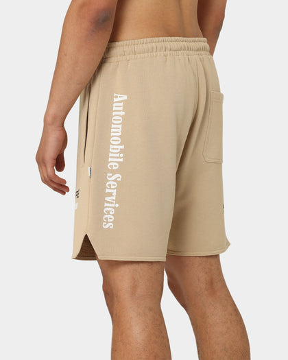 Carré Automobile Sweat Shorts Stone