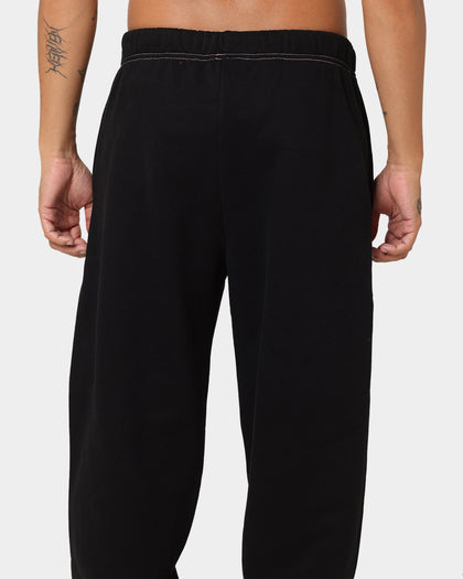 STAYCOOLNYC Puff Paint Sweat Pants Black