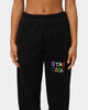 STAYCOOLNYC Puff Paint Sweat Pants Black