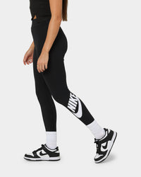 Nike Women's High-Waisted Leggings Black/White