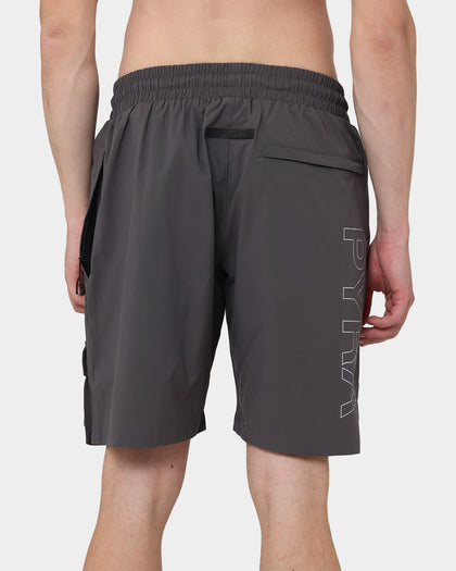 PYRA Flex Cargo Shorts Carbon