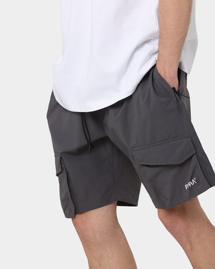 PYRA Flex Cargo Shorts Carbon