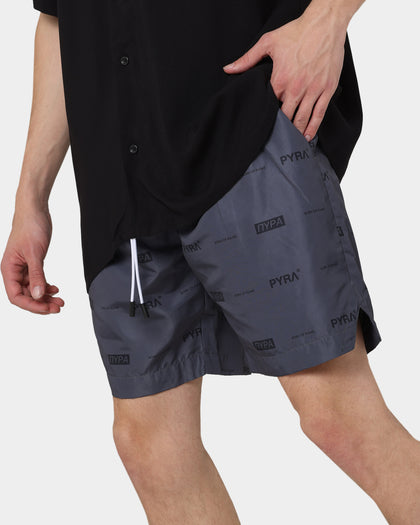 PYRA Parachute Shorts Black/Black