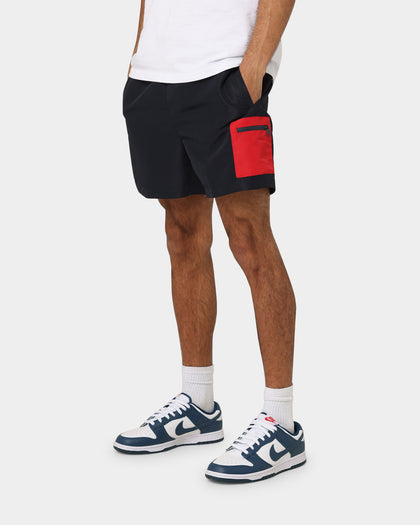 Tommy Hilfiger Logo Waistband Slim Fit Medium Drawstring Shorts Desert Sky