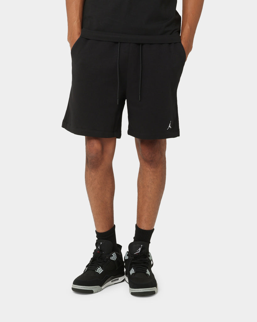 Jordan Essential Fleece Shorts Black/White | Culture Kings