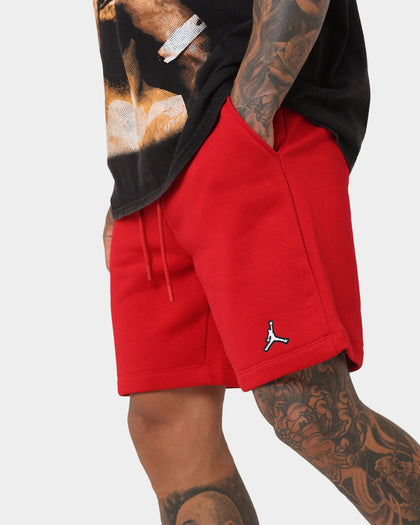 Jordan Essential Fleece Shorts White/Gym Red