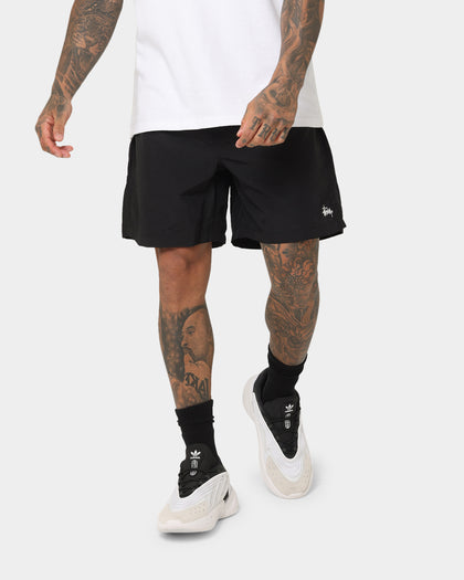Stussy Water Long Beach Shorts Black