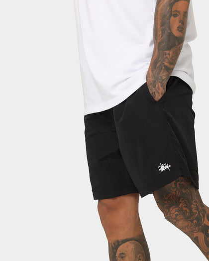 Stussy Water Long Beach Shorts Black