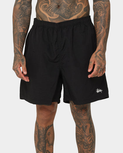 Stussy Water Long Beach Shorts Black