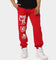 Carre Automobile Baggy Sweat Pants Red