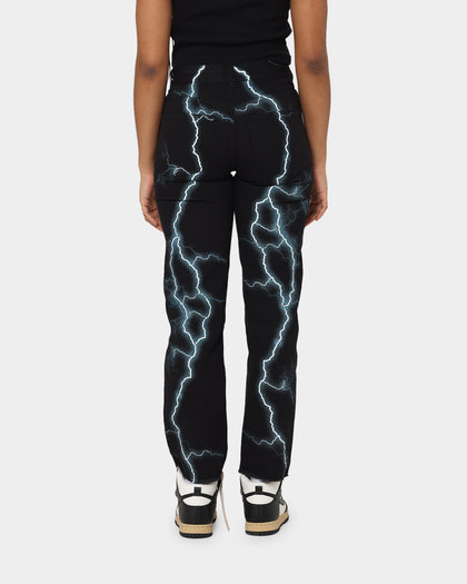 Loiter Lightning Jeans Black/Blue