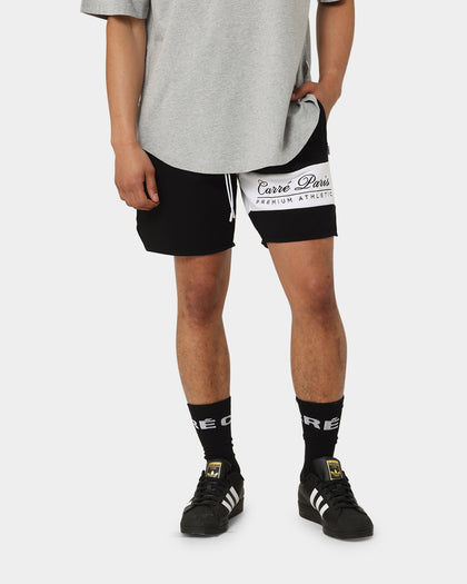 Carre Premium Athletic Sweat Shorts Black