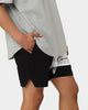Carre Premium Athletic Sweat Shorts Black