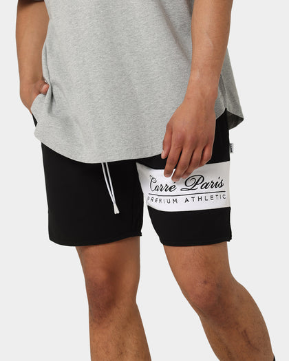 Carre Premium Athletic Sweat Shorts Black
