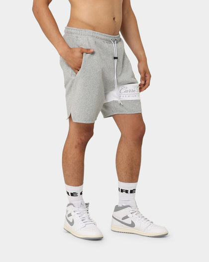 Carre Premium Athletic Sweat Shorts Grey Marle