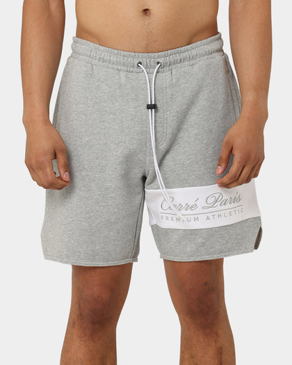 Carre Premium Athletic Sweat Shorts Grey Marle