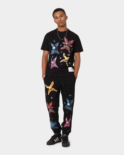 Carre X Kenny Scharf Meanie Track Pants Black