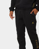 Jordan X Paris Saint-Germain Fleece Pants Black/Tour Yellow