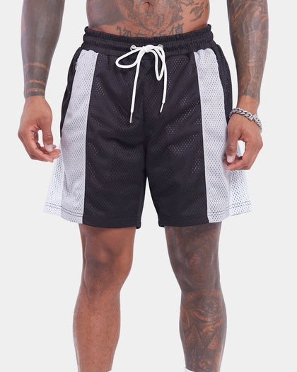 XXIII Thomas Colour Block Shorts Black/White