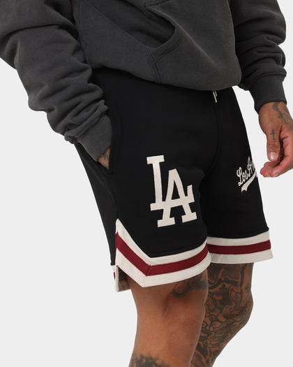 New Era Los Angeles Dodgers Fleece Ball Shorts Black/Stone