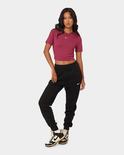 Nike Women's Nike Sportswear Phoenix Fleece High-Waisted Pants Black