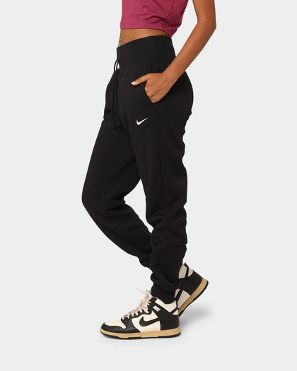 Nike Women's Nike Sportswear Phoenix Fleece High-Waisted Pants Black