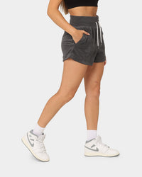 Nike Women's Nike Sportswear Terry PE Shorts Anthracite/Black