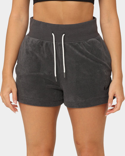 Nike Women's Nike Sportswear Terry PE Shorts Anthracite/Black