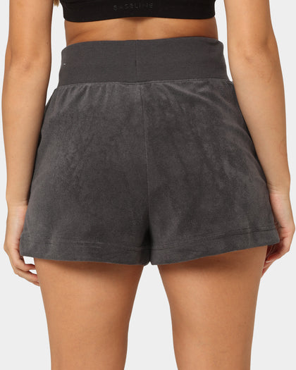 Nike Women's Nike Sportswear Terry PE Shorts Anthracite/Black