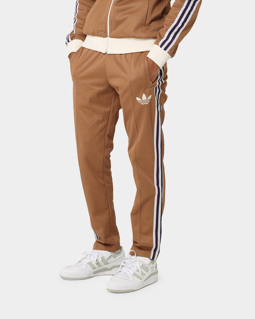 Adidas Adicolor Striped Trackpants Brown Desert