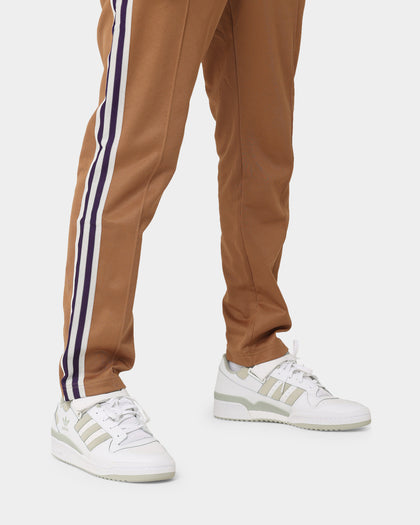 Adidas Adicolor Striped Trackpants Brown Desert