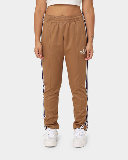 Adidas Adicolor Striped Trackpants Brown Desert