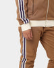 Adidas Adicolor Striped Trackpants Brown Desert