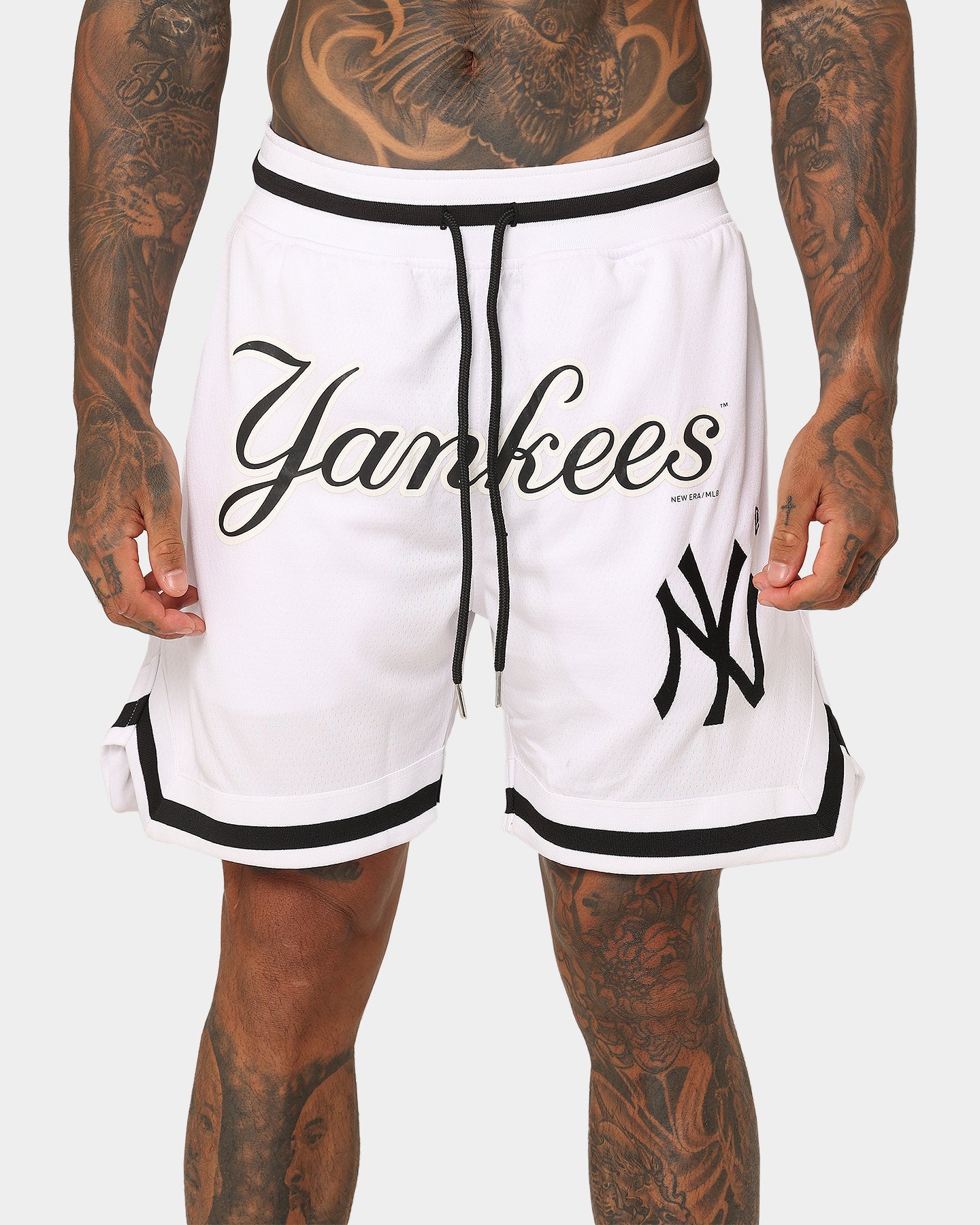 New Era New York Yankees Mesh Shorts White | Culture Kings