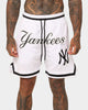 New Era New York Yankees Mesh Shorts White