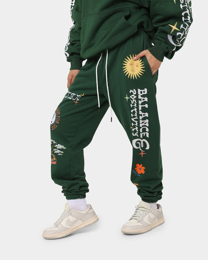 Loiter Peace Walker Trackpants Green