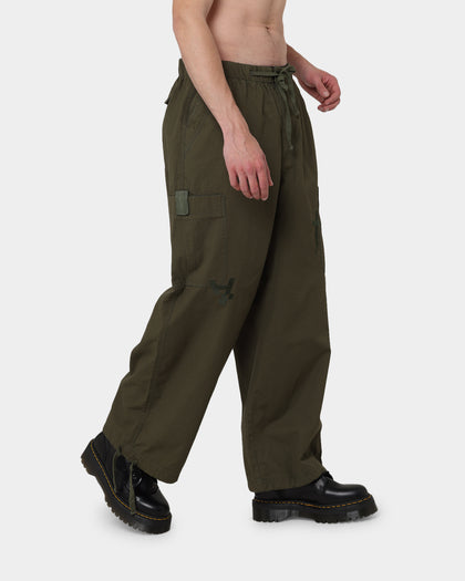 Loiter X The Anti Order Parachute Pants Khaki