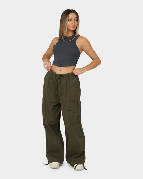 Loiter X The Anti Order Parachute Pants Khaki