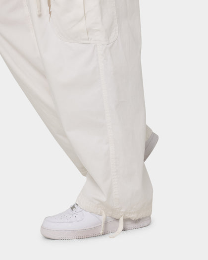 Loiter X The Anti Order Parachute Pants Off White