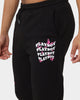 Playboy Playboy Butterfly Track Pants Black Magenta