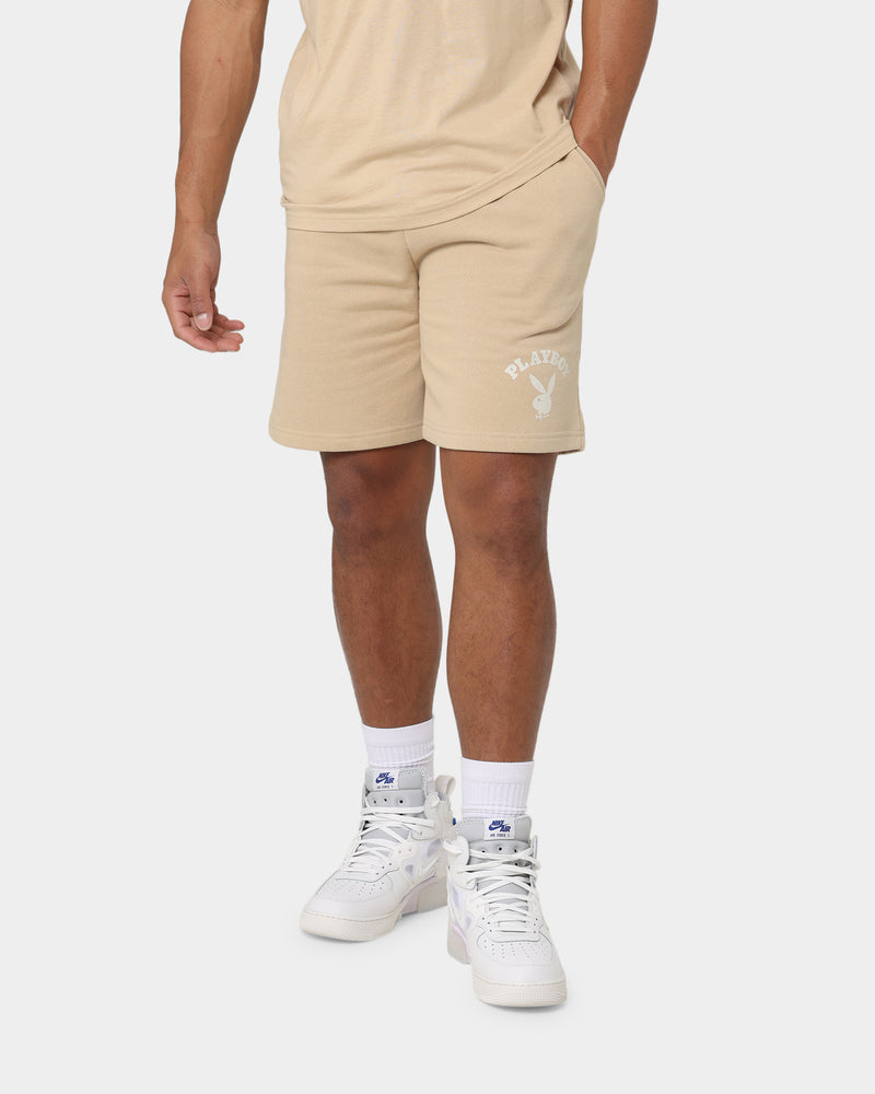 Playboy PB Track Club Track Shorts Tan