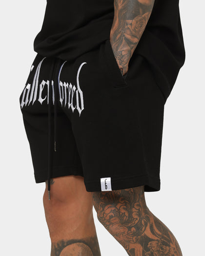 Fallen Breed Logo Sweat Shorts Black