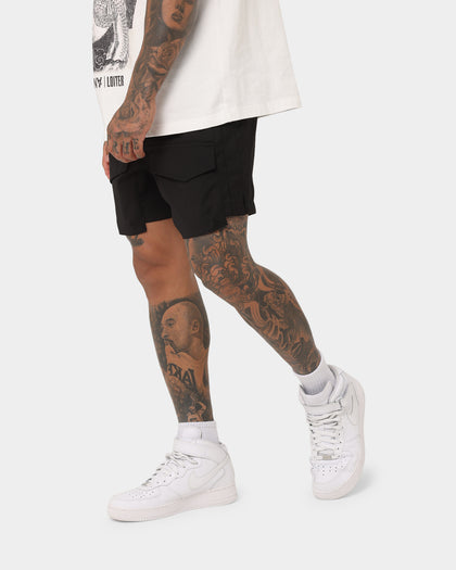 XXIII Kally Cargo Shorts Black