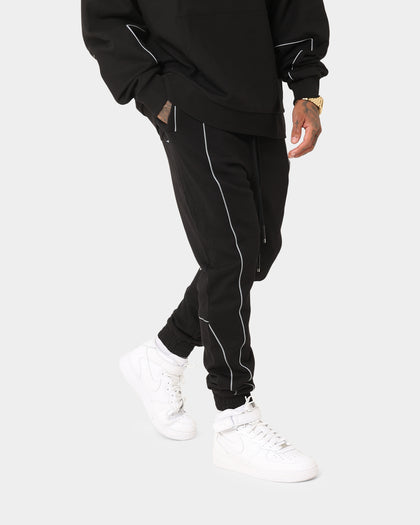 The Anti Order Neon Flux Track Pants Black/Reflective