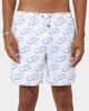 Carré Star Sign Mesh Shorts White