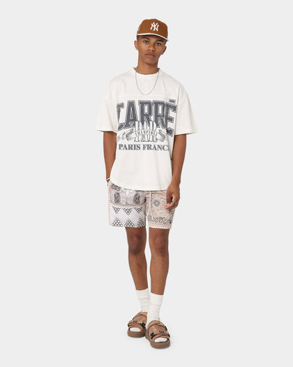 Carré Bandana Ultra Mesh Shorts Stone
