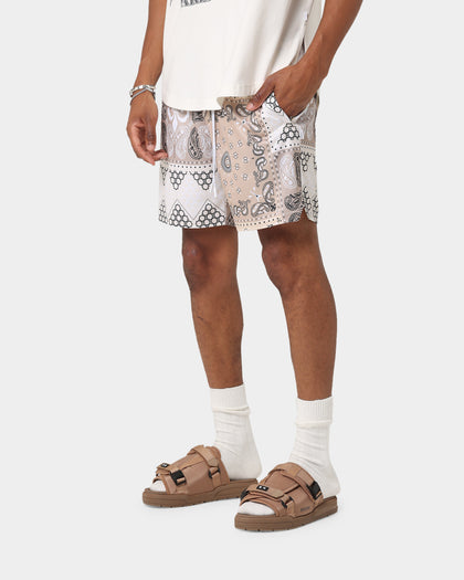 Carré Bandana Ultra Mesh Shorts Stone