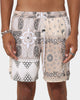Carré Bandana Ultra Mesh Shorts Stone