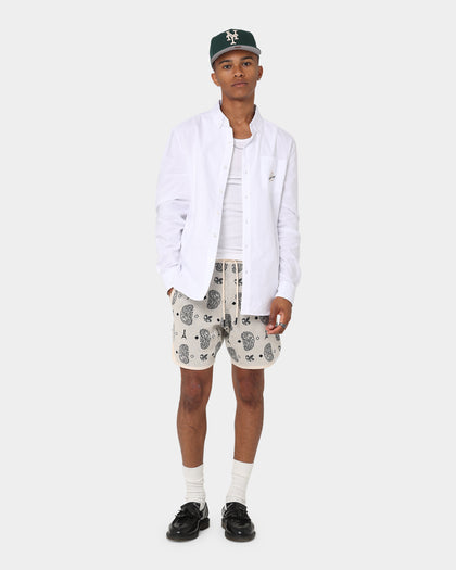 Carre Big Bandana Knitted Shorts Off White